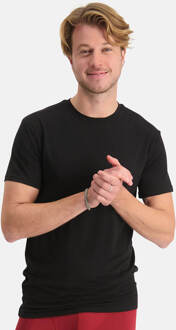 T-Shirts Ray ronde hals (2-pack) - Zwart - XXL