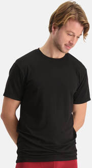 T-Shirts Roger ronde hals (2-pack) - Zwart - XXL
