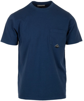 T-Shirts Roy Roger's , Blue , Heren - S