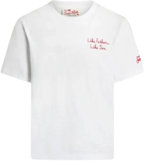 T-Shirts Saint Barth , White , Heren - 2Xl,Xl,L,M,S