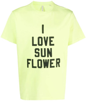 T-Shirts Sunflower , Yellow , Heren - Xl,L,M,S