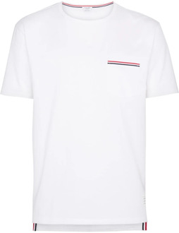 T-Shirts Thom Browne , White , Heren - 2Xl,Xl,L,M,S