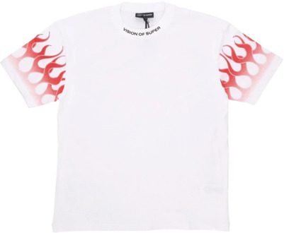 T-Shirts Vision OF Super , White , Heren - Xl,L,M,S,Xs