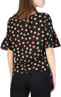 T-shirts - Vrouw - 3ZYH09YNBQZ2278 - black,red