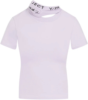 T-Shirts Y/Project , Purple , Dames - L,S,Xs
