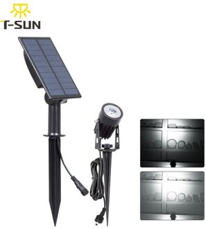 T SUNRISE Apart Solar Licht 6000 K Outdoor Zonnepaneel Lamp Split Lichaam LED IP65 Waterdichte Tuin Landschap Spots