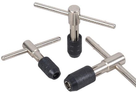 T Type Machine Hand Tap Wrench Schroefdraad Kranen Ruimer M3-M6 (1/8 "-1/4") schroef Tap Houder Hand Tool