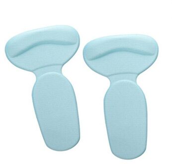 T-Vorm Inlegzolen Hoge Hak Schoenen Pad Super Zachte Binnenzool Non Slip Spons Kussen Voet Hak Protector Kleverige Pasta zwart Inlegzolen qianlan