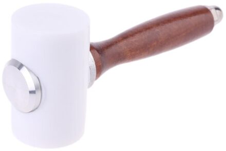 T Vorm Lederen Carving Hamer Houten Handvat Nylon Mallet Punch Tool Handheld Diy