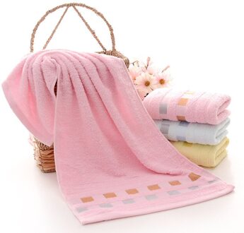 T020A Prijs Geel Blauw Roze 34Cm * 74Cm Hotel Thuis Gezicht Handdoek Of Handdoek