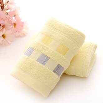 T020A Prijs Geel Blauw Roze 34Cm * 74Cm Hotel Thuis Gezicht Handdoek Of Handdoek