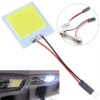 T10 W5W Cob 18 24 36 48 Lamp Car Led Vehicle Panel Lamp Auto Interior Reading Lamp Bulb Light Dome Festoon BA9S 3W 12V