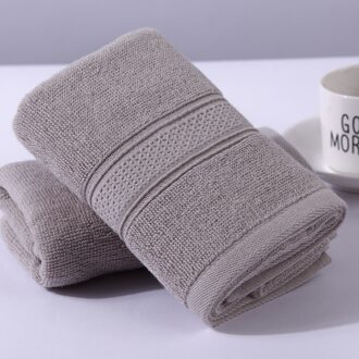 T146A Plain Kleur Leuk Cadeau Marineblauw Ivoor Bruin Paar Handdoek Gezicht Handdoek