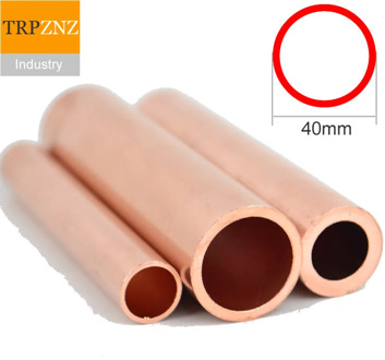 T2 copper pipe tube,OD40,outer diameter 40mm, inner 37mm 36mm,copper pipe,Capillary Hollow copper tube Factory outlets