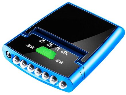 T20 Clip op Licht Cap Hoed Licht Handsfree Sensor Oplaadbare Waterdichte Lichtgewicht Draagbare Koplamp 6 LED Clip- op Koplamp blauw