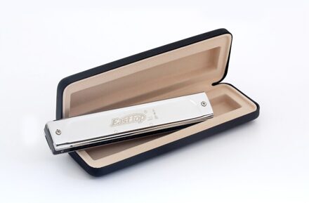T22 Easttop 22 Gaten Professionele Tremolo Harmonica Met Sleutel Van C