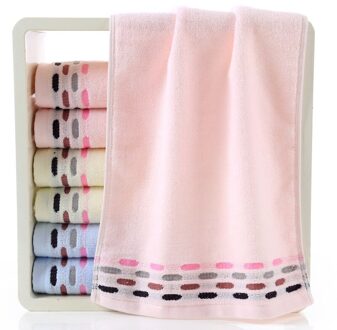 T255A Prijs Voor Gast Blauw Roze Geel Schoonheid Handdoek Handdoek Gezicht Handdoek