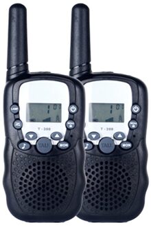 T388 Uhf Twee Manier Radio Draagbare Handheld Kinderen Walkie Talkie Met Ingebouwde Led Zaklamp Mini Speelgoed voor Kinderen Jongen Meisjes