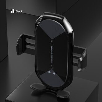 T6 Auto Smart Inductie Draadloze Oplader Mobiele Telefoon Stand Mount 10W Snelle Lading Met Magnetische Kop Autohouder Universele