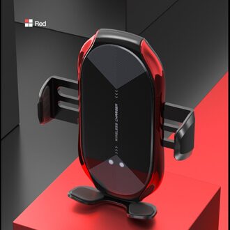 T6 Auto Smart Inductie Draadloze Oplader Mobiele Telefoon Stand Mount 10W Snelle Lading Met Magnetische Kop Autohouder Universele