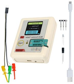T7 TC-T7-H Hoge Precisie Transistor Tester Diode Triode Capaciteit Mos/Pnp/Npn Lcr Tft Lcd Sn Tester Multimeter