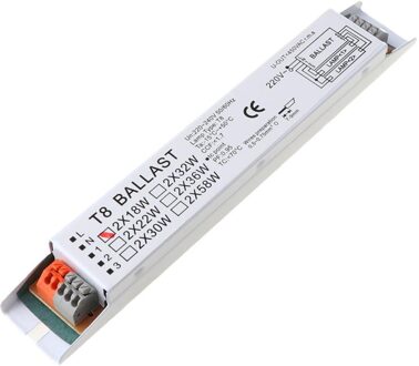 T8 220-240V Ac 2X30W Breed Voltage Elektronische Ballast Tl Lamp Voorschakelapparaten 2x18W