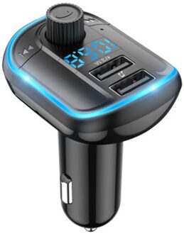 T829S Auto Kit Dual Usb Charger Bluetooth 5.0 Fm Audio Ontvanger MP3 Player Wireless Handsfree Adapter Feature: