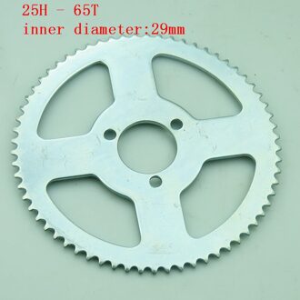 T8F 38T 25H 55T 65T 80T Tand 29Mmrear Tandwiel Voor 47CC 49CC Mini Moto atv Quad Dirt Pit Pocket Bike 25H 56T 29mm