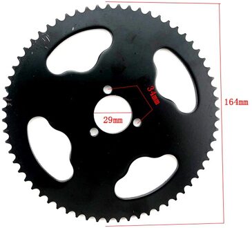 T8F 38T 54T 64T 29Mm Tandwiel Voor 47cc 49cc Pocket Bike Mini Motor Quad Atv mini Pit Dirt Motard Fiets