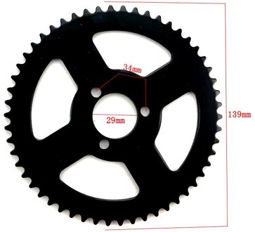 T8F 38T 54T 64T 29Mm Tandwiel Voor 47cc 49cc Pocket Bike Mini Motor Quad Atv mini Pit Dirt Motard Fiets