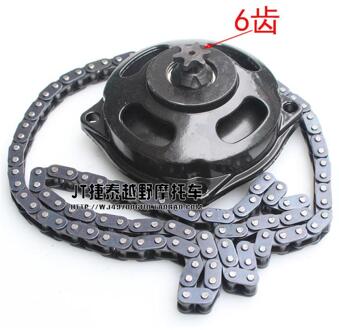 T8F Ketting Met Spare Master Link Voor 2 Takt 47cc 49cc Mini Dirt Pocket Bikes Minimoto Atv Minimoto Motorfiets