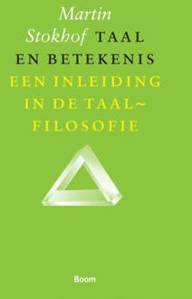 Taal en betekenis - Boek M. Stokhof (9053525769)