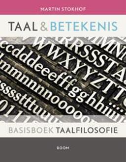 Taal en betekenis - Boek Martin Stokhof (9461056117)