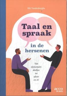 Taal en spraak in de hersenen -  Rik Vandenberghe (ISBN: 9789464676365)