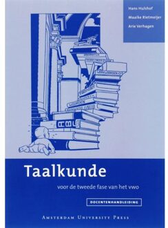 Taalkunde / Docentenhandleiding - Boek Hans Hulshof (9053568964)