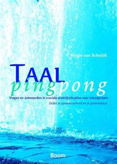 Taalpingpong - Boek N. van Schaijik (9085065844)