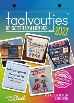 Taalvoutjes - de scheurkalender 2027 -  Vellah Bogle (ISBN: 9789460776922)