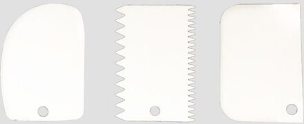 Taart Schraper Plastic Deeg Icing Fondant Schraper Bakken Tools Cake Decorating Keuken Молды Силиконовые wit
