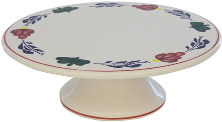 Taartplateau op Voet Ø23 cm Multikleur