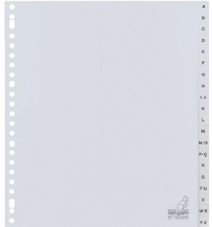 Tabbladen Kangaro 23-gaats G420AZM-B 20-delig alfabet breed