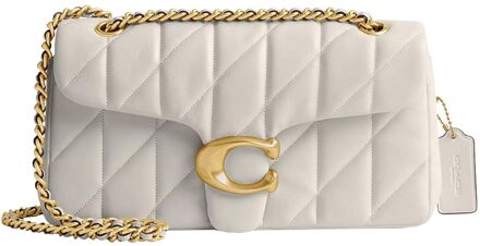 Tabby 26 Shoulderbag Quilting chalk crossbody dames Beige - H 15 x B 27 x D 9 cm