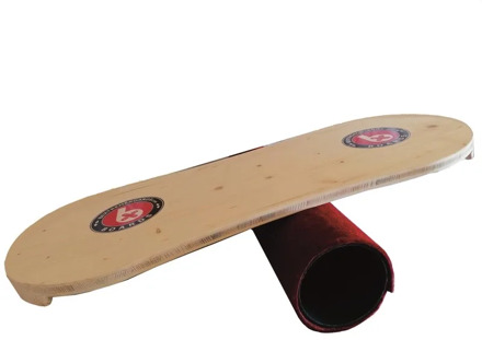 Tabla de equilibrios Balance BeXtreme. Indo board de madera para practicar trucos y ponerte en forma. Ejercicios de fitness
