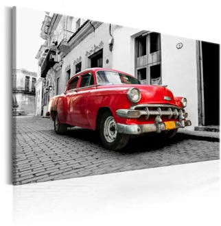 Table-Cuban Classic Car (Red)