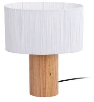 Table Lamp Sheer Oval Crème