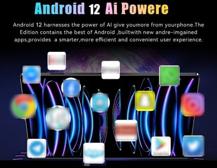 Tablet 4GB+64GB 10.1 inch 1960*1080 High-Clear Android12 4G Calling 8-Core MT6755 Processor 128GB Expandable Memory BT4.2 6000mAh Battery Long Standby Time with Tablet Case