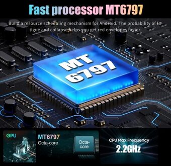 Tablet 6GB+128GB 10.1 inch 1960*1080 High-Clear Android13 4G Calling 8-Core MT6797 Processor 128GB Expandable Memory BT4.2 6000mAh Battery Long Standby Time with Tablet Case