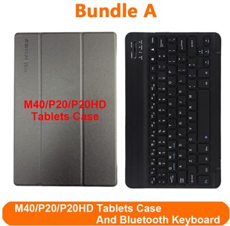 Tablet Accessoires Bluetooth Toetsenbord Tabletten Case Voor Teclast M40 P20HD P20 10.1 "Beschermhoes Draadloze Pu Leer