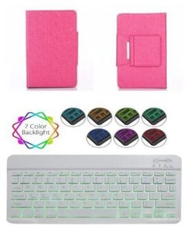Tablet Cover Voor Voor Samsung Galaxy Tab Een A6 Met S Pen 10.1 SM-P580 P585 P580 Touchpad Bluetooth Licht keyboard Case + Pen Overigen