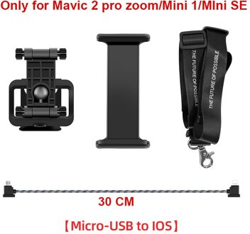 Tablet Houder Beugel Telefoon Voor Dji Mavic 2 Pro Zoom Mini 1 Se Drone Monitor Vooraanzicht Mount Voor Mavic pro/Air/Spark Accessoire for Mavic 2 Mini IOS