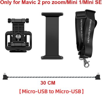 Tablet Houder Beugel Telefoon Voor Dji Mavic 2 Pro Zoom Mini 1 Se Drone Monitor Vooraanzicht Mount Voor Mavic pro/Air/Spark Accessoire for Mavic 2 Mini USB